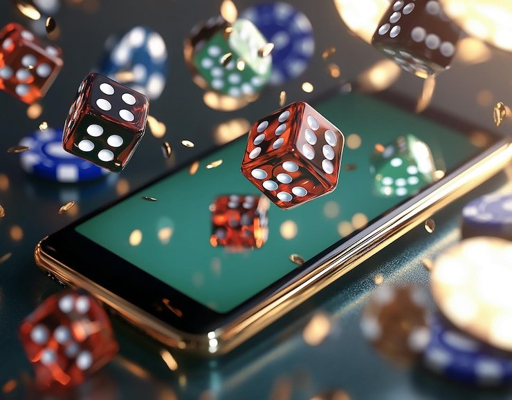 Dragon Tiger Live dealer revealing cards at menang bos studio